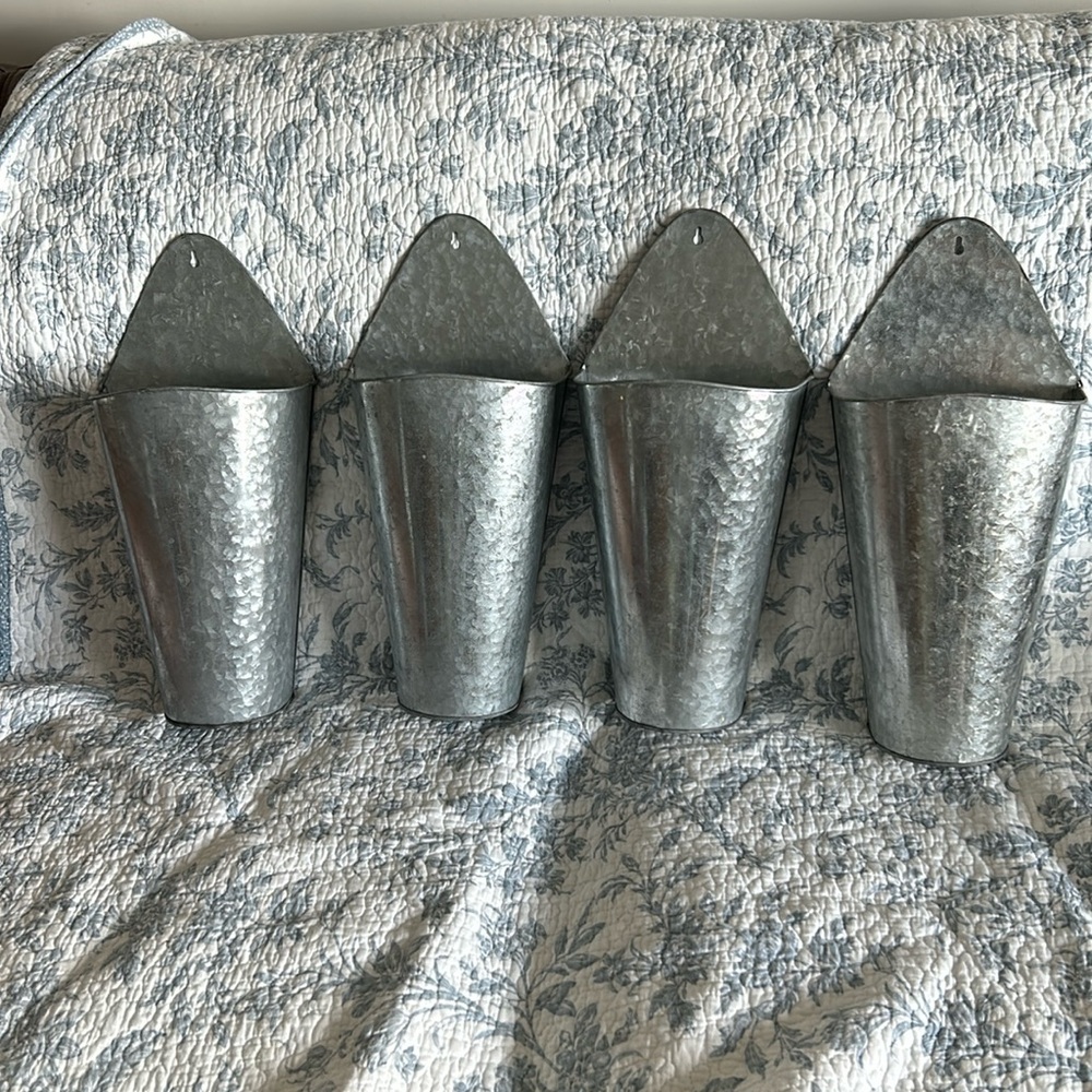 Farmhouse Wall planters Set of 4